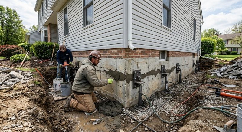Basement Foundation Repair in Charlotte County, FL