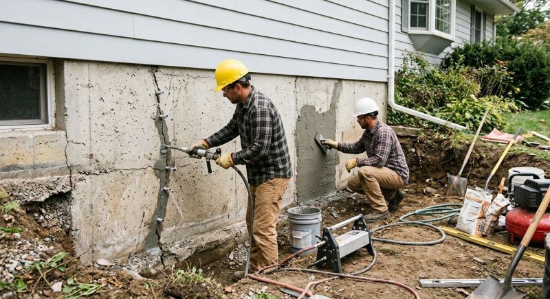 Basement Foundation Repair in Rotonda West, FL