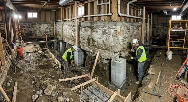 Basement Underpinning in Charlotte County, FL