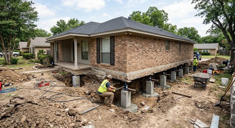 Concrete Foundation Leveling in Englewood, FL