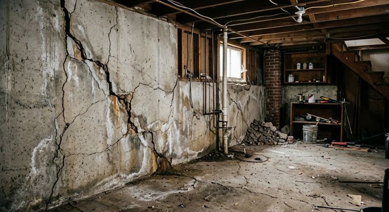 Cracked Basement Floor Repair in Charlotte County, FL