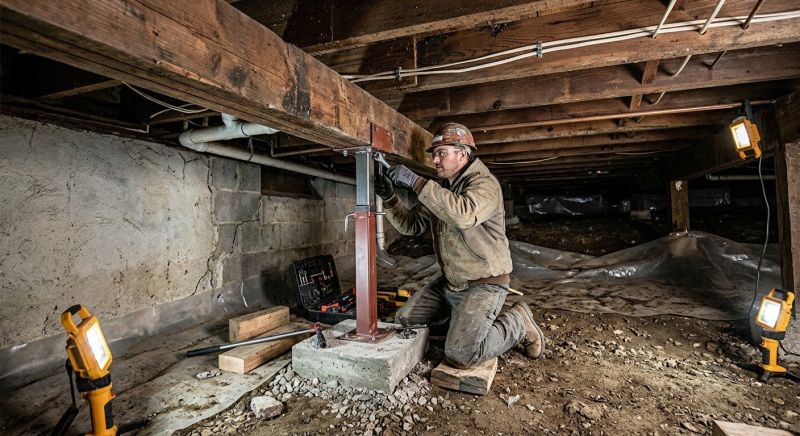 Crawlspace Foundation Repair in Nokomis, FL