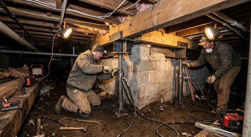 Crawlspace Foundation Repair in North Fort Myers, FL