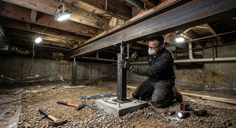 Crawlspace Structural Repair in Charlotte County, FL