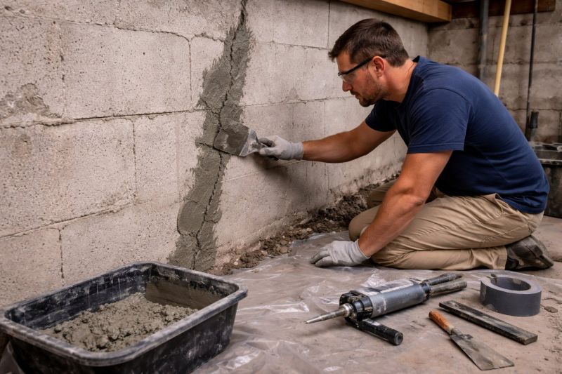 Foundation Crack Repair in Charlotte County, FL