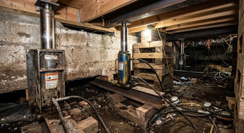 Foundation Jacking in North Port, FL