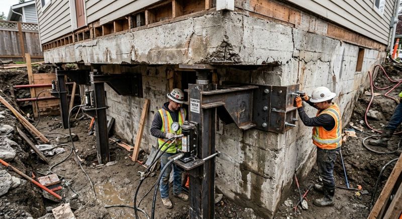 Foundation Lifting in North Port, FL