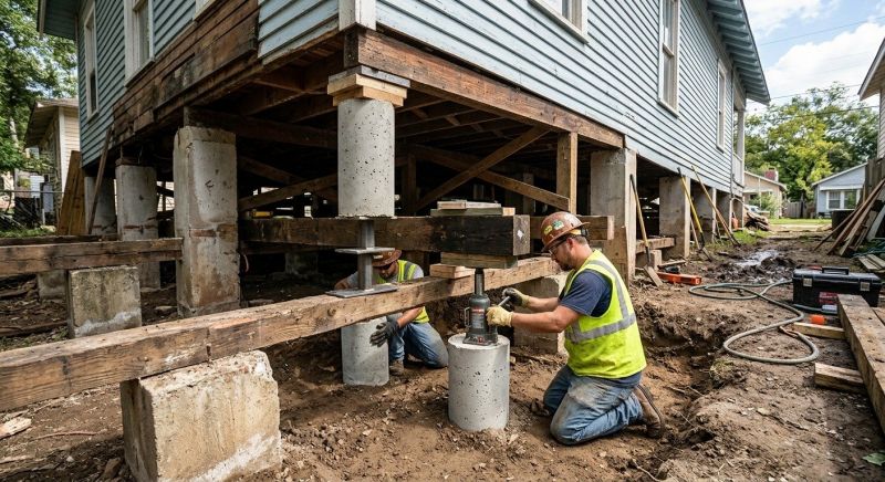 Foundation Pier Repair in Charlotte County, FL