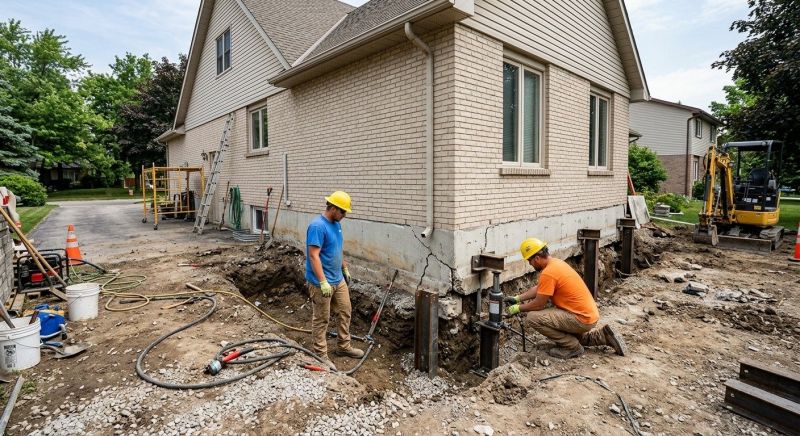 Helical Piers Installation in Charlotte County, FL