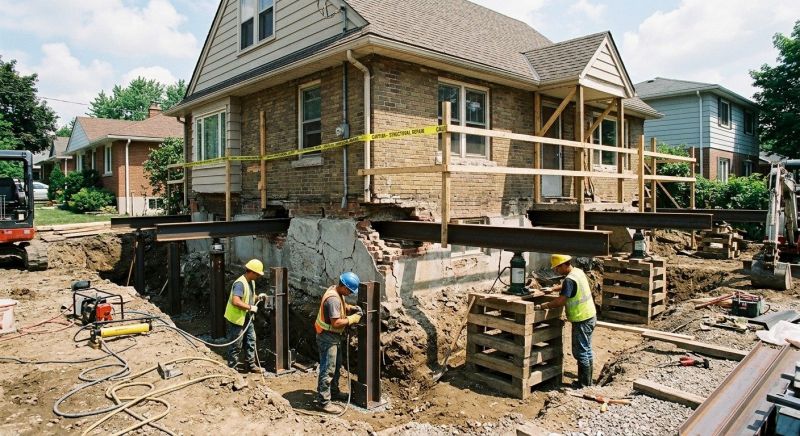 House Foundation Repair in Nokomis, FL