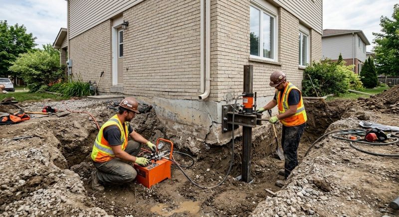 Sinking Foundation Lifting in Charlotte County, FL