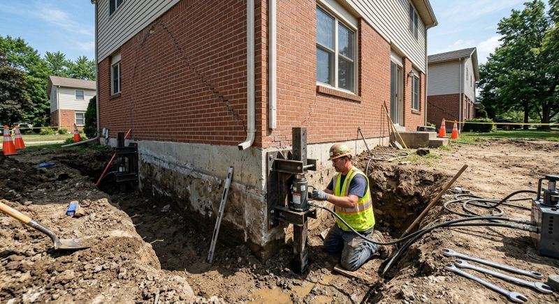 Sinking Foundation Repair in Charlotte County, FL