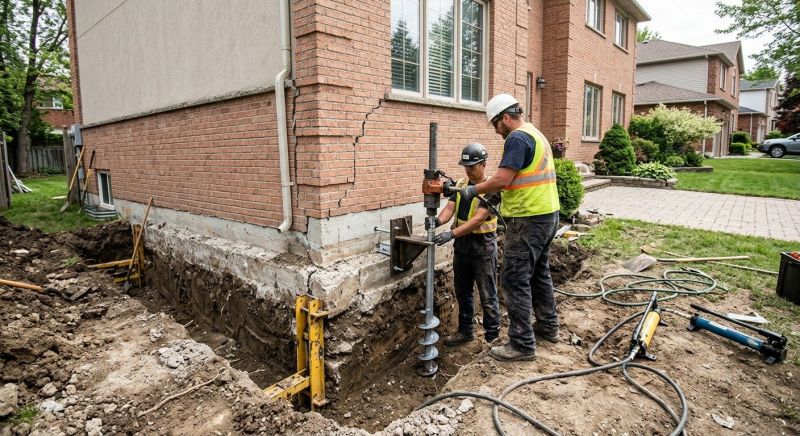 Sinking Foundation Repair in Nokomis, FL