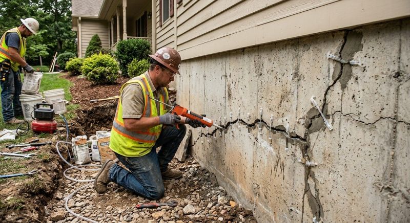 Structural Crack Repair in Charlotte County, FL
